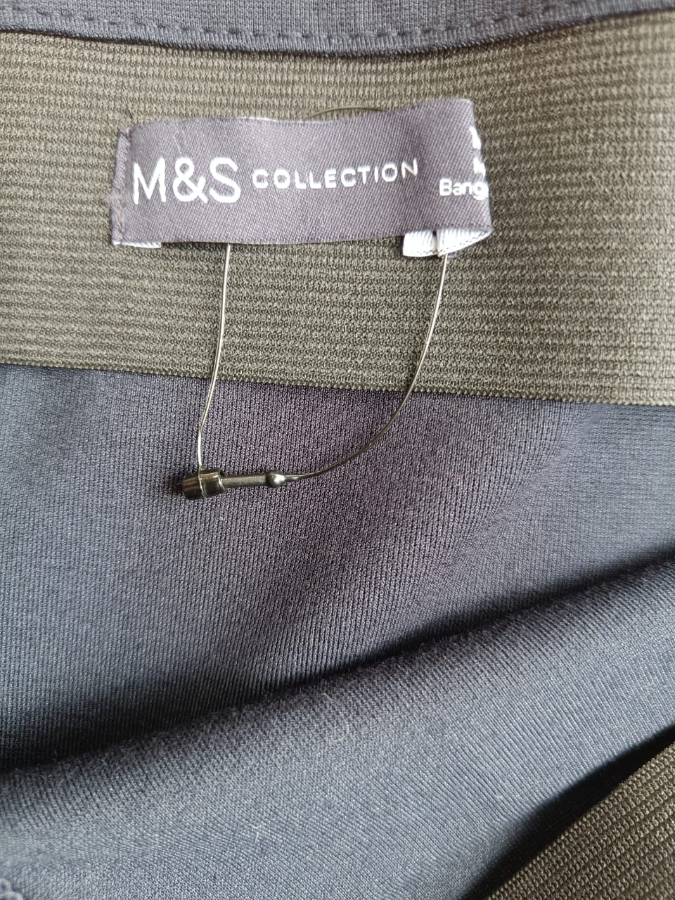 M&S Collection Women's Black A-Line Mini Skirt Size UK 16