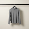 Vince. Men's Grey Striped Long Sleeve Hoodie