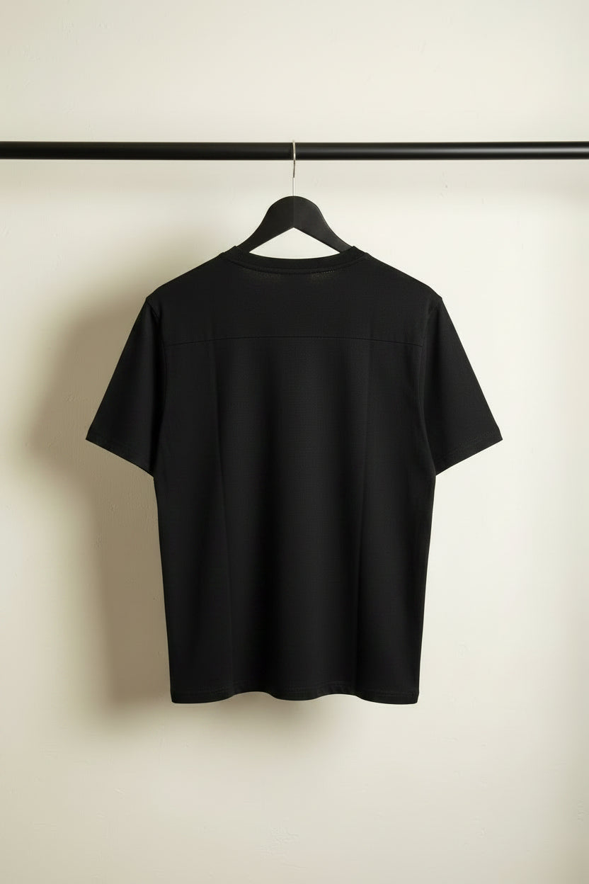 MONDAY Black Short Sleeve T-Shirt