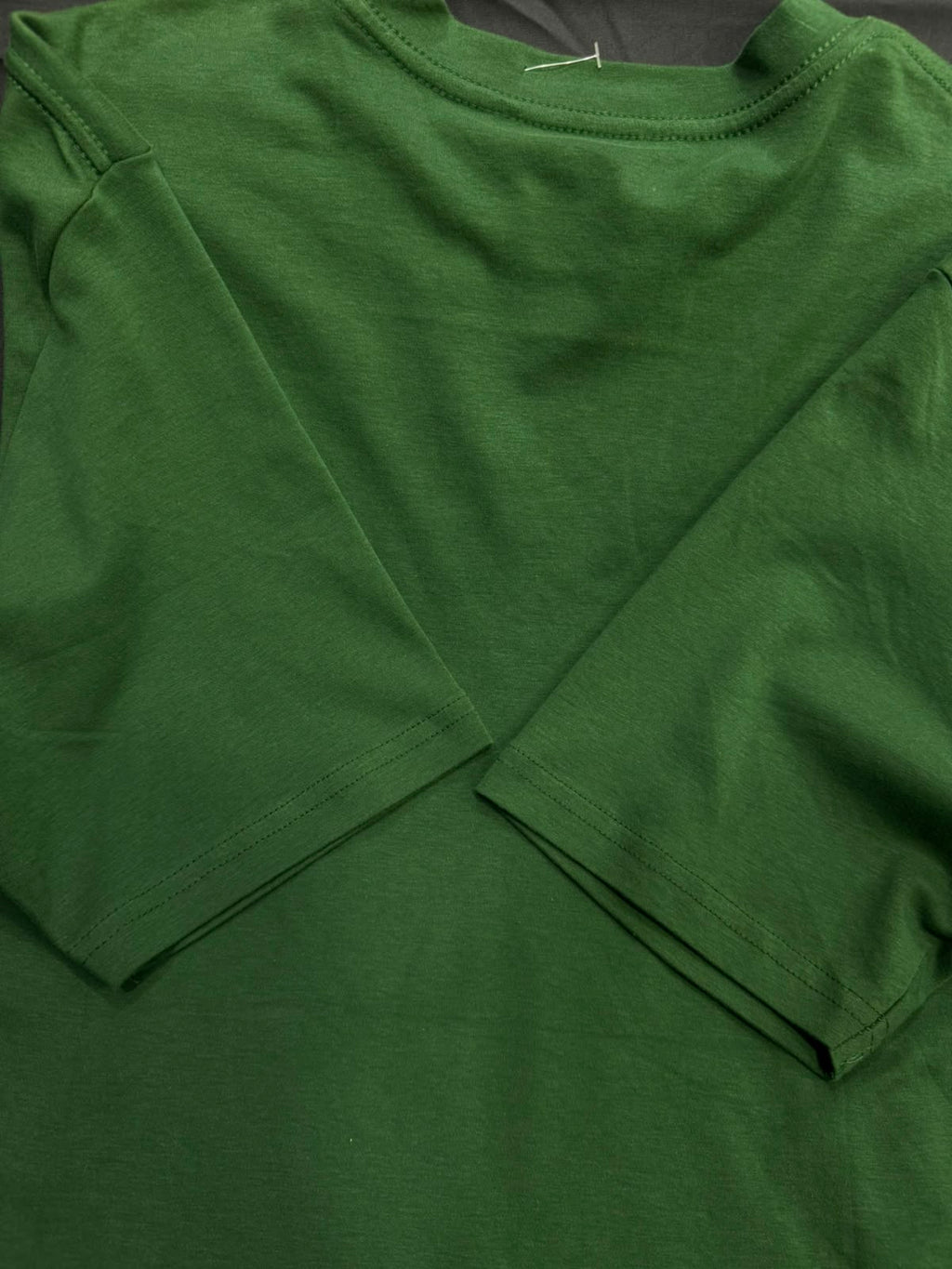 UNIQLO U Green Cotton Short Sleeve T-shirt