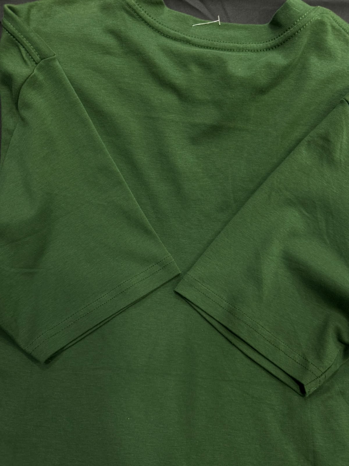 UNIQLO U Green Cotton Short Sleeve T-shirt