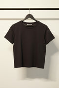 H&M Women's Black Crew Neck Short Sleeve T-shirt