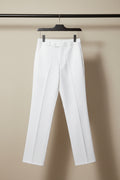 Western Adda women’s White Regular Fit Trousers