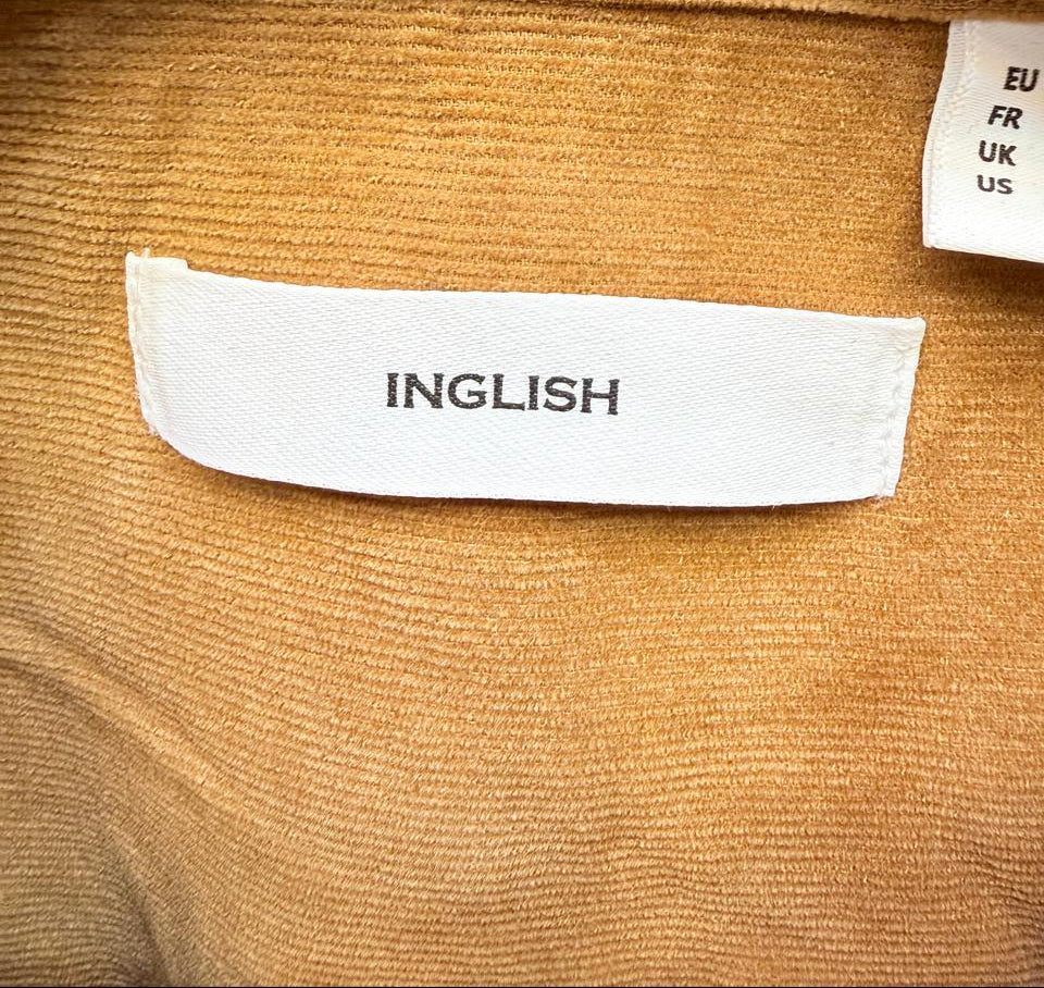 Men's Brown Corduroy Long Sleeve Shirt