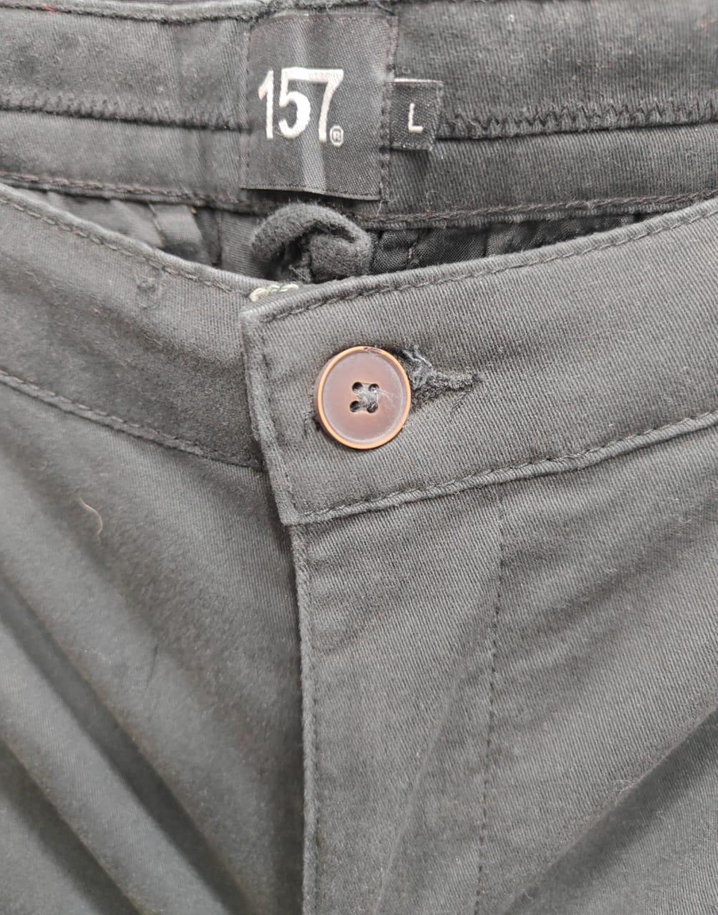 Men's 157. Dark Grey Slim Fit Chinos